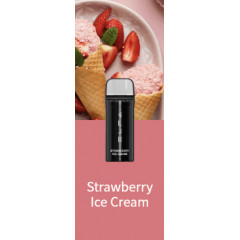 Картридж Elf Bar Elfa Strawberry Ice Cream (Ельф Бар Эльфа Клубничное Мороженое) 2 шт